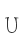 U