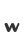 w