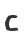 c