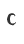 C