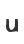 u