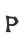 P