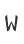 W