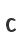 C