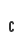 c