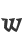 W