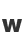 w