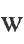 W