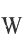 W