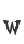 w