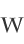 w