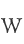 W