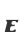 E