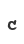 c