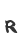 R