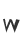 w