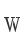 W