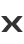 x