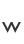 w