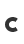 C