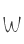 w