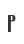 P