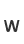 w