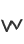 w