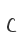 C