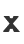 X