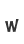 w