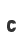 c