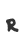 R