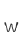 w