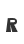 R