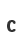 c