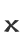 x