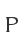 P