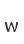 w