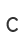 C