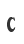 C