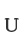 U