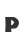 P