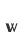 w