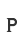 P