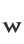 w