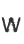 w