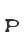 p