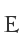 E