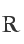 R